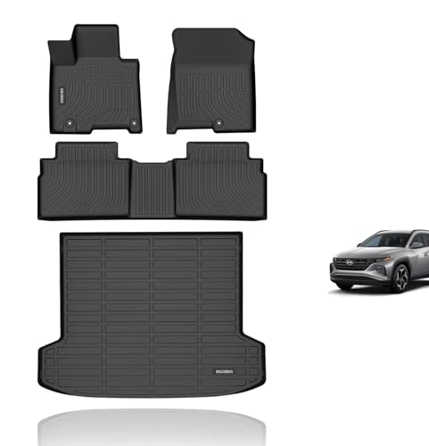 Floor Mats & Cargo Liner Custom for 2026 2025 2024 2023 2022 Hyundai Tucson Plug