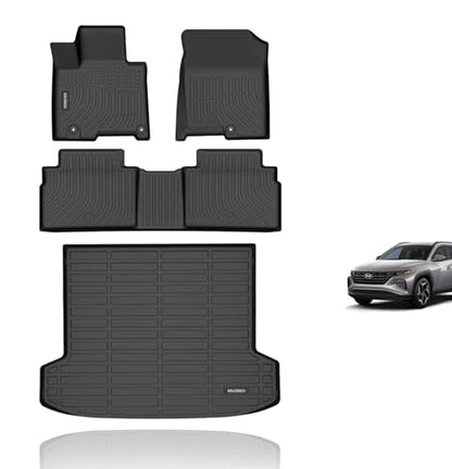 Floor Mats & Cargo Liner Custom for 2026 2025 2024 2023 2022 Hyundai Tucson Plug