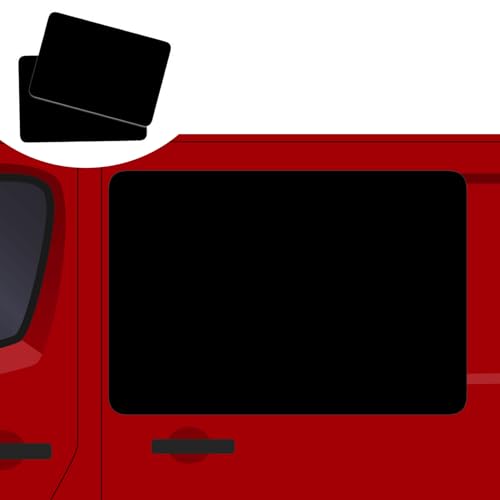 2 Pack Blank Car Door Magnet Sticker (2 Count)