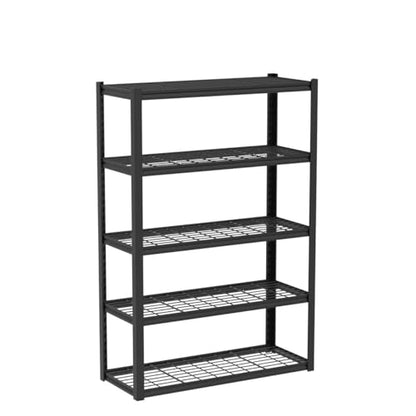 2 Pack Garage Shelving 3200 LBS Load Space Saving Storage Shelves (2 Count)