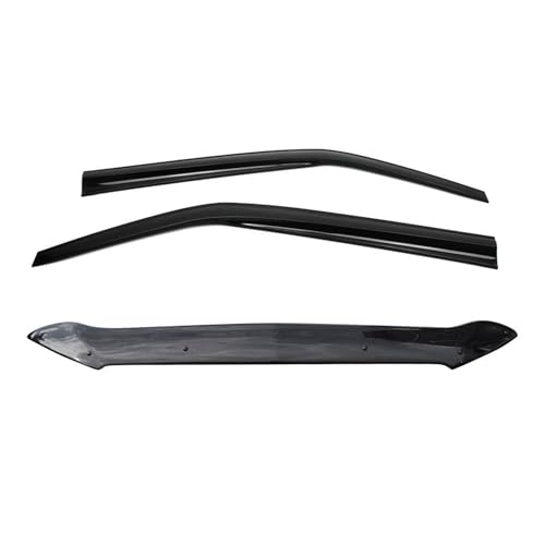 Front Bug Shield Hood Deflector & Window Visor for Mercedes Metris 2016