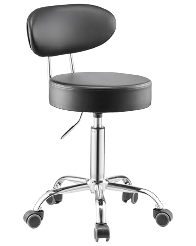 Shop Stool with Backrest