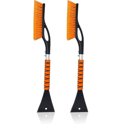 27" Car Snow Brush and Ice Scrapers for Car Windshield (2 Count)