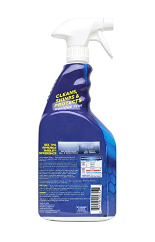 Glass & Surface Cleaner 32 fl. oz. Cleans and Protects on multi surfaces by UNELKO (96 Fl Oz )