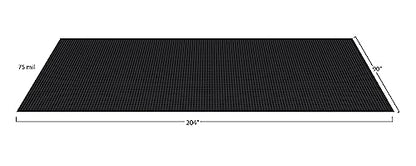 Large Coin Pattern Vinyl Garage Floor Protector Mat
