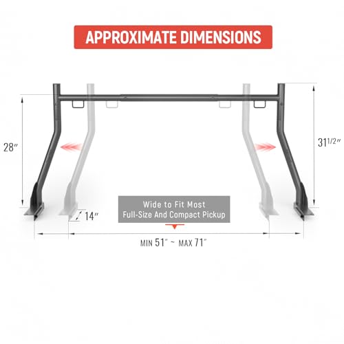 Model X31 J Truck Ladder Rack 800Ibs Capacity with