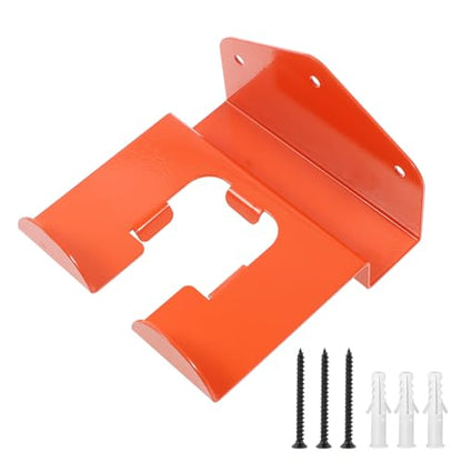 1 Pack Weed Eater Hanger Wall Mounted Weedeater Garage Trimmer Rack Heavy Duty Garden Tool Hanger Steel Weed Whackers Holder Organizer Hooks for Grass Garden Tools