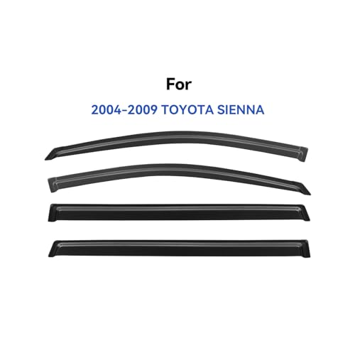Window Visors Rain Guards for 2004