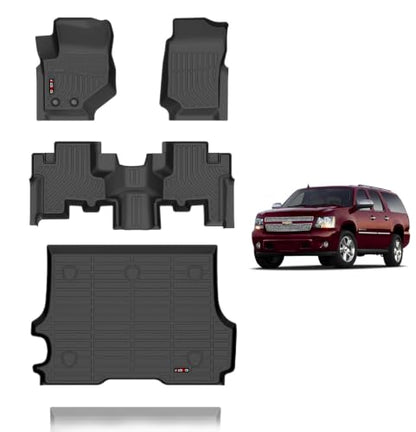 Floor Mats & Cargo Liner for 2002 2003 2004 2005 2006 2007 2008 2009 Chevy Trailblazer All Weather Chevrolet Trailblazer Floor Mats Accessories