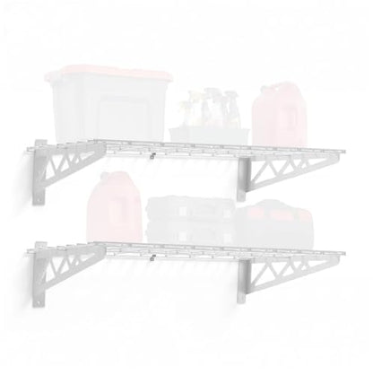 Steel Garage Wall Shelves 2 (2 Count)