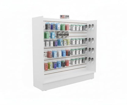 H Unit Slatwall Gondola Display