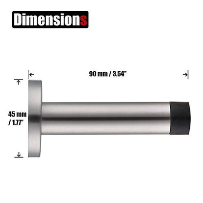 Door Stopper Black (8 Count)