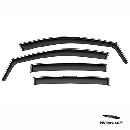 in Channel Extra Durable Rain Guards for Kia Sportage 2017 (4 Count)