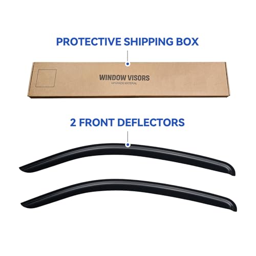 Window Visors Rain Guards for 2007 (2 Count)