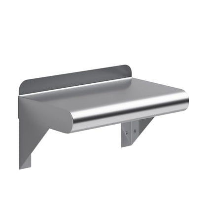 12 in. x 16 in. Stainless Steel Wall Mount Shelf