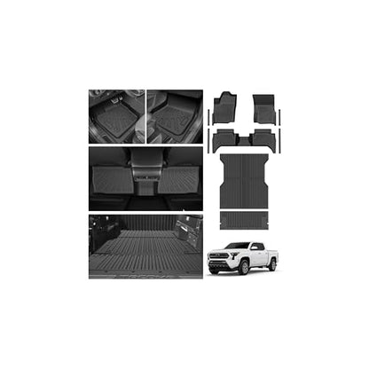 Floor Mats for Toyota Tacoma Hybrid 2024 2025 2026