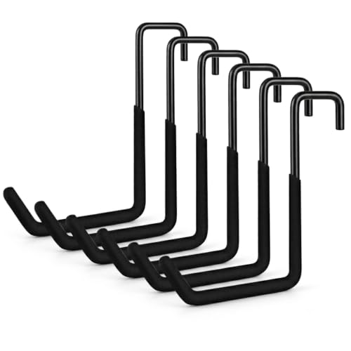 6 Pack Heavy Duty Rafter Hooks Upgraded Fence Hangers