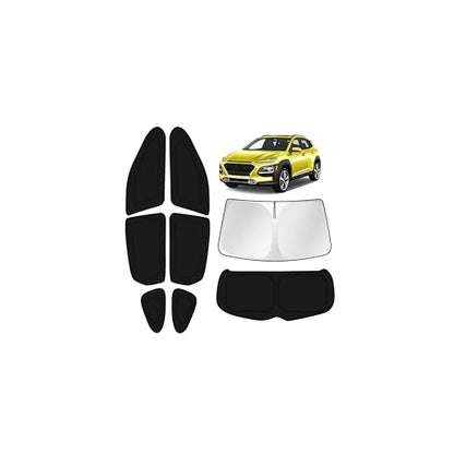 Car Window Shades for Hyundai Kona 2018 (8 Count)