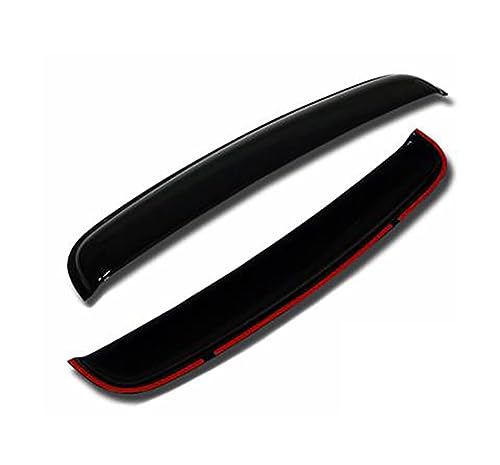 Black Horse Sunroof Deflector Dark Smoke Compatible with