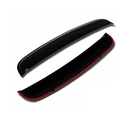 Black Horse Sunroof Deflector Dark Smoke Compatible with