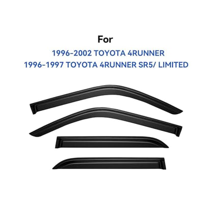 Window Visors Rain Guards for 1996