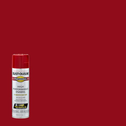 Professional High Performance Gloss Safety Red Spray Paint (15 Ounce)