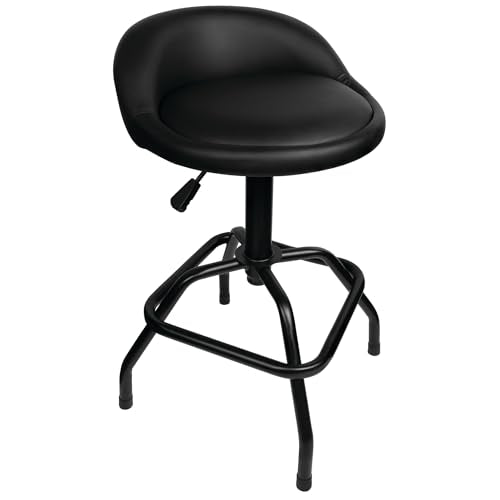 W85011 Pneumatic Swivel Bar Stool with Back Support