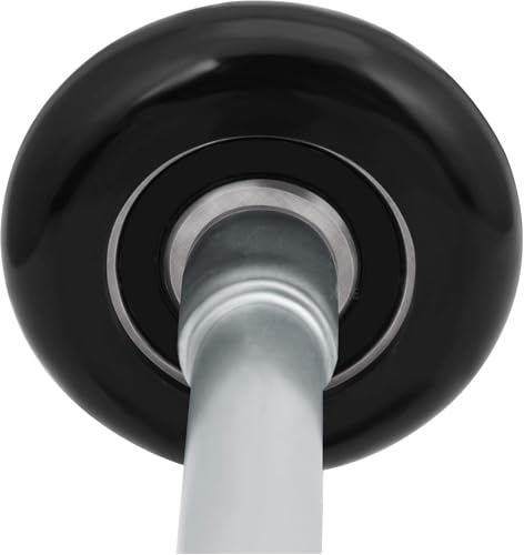 12 Pack Black 2" Nylon Garage Door Roller 4" Stem