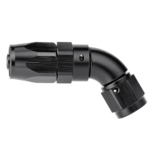 6AN 60 Degree One Piece Full Flow Hose End Fitting Swivel for CPE Braided Hose