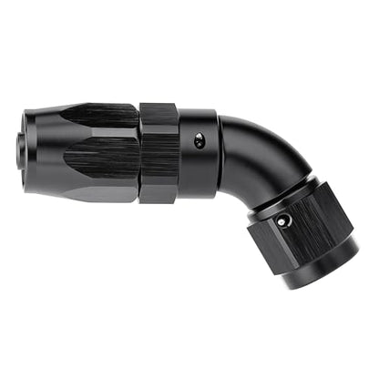 6AN 60 Degree One Piece Full Flow Hose End Fitting Swivel for CPE Braided Hose