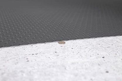 Small Coin Pattern Vinyl Garage Flooring Mat