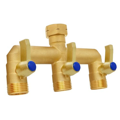 Brass Garden Hose Splitter