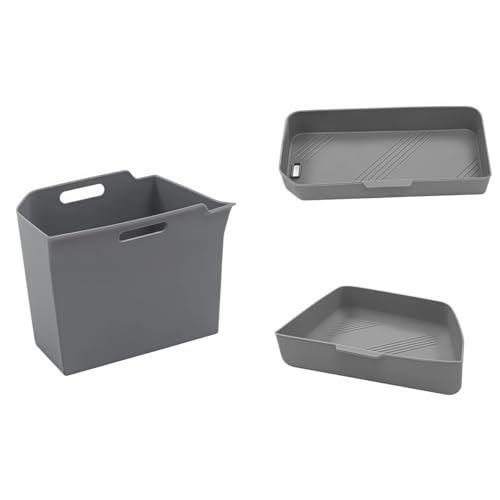 GGCLIMAX Car Organizer Rear Trunk Side Storage Box Compatible with Tesla Model X 2022