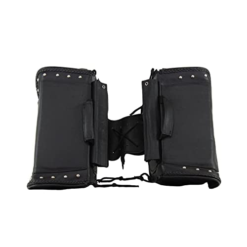 Motorcycle Saddle Bags Genuine Leather Motorcycle Luggage Bag For Softails Sportsters and Choppers