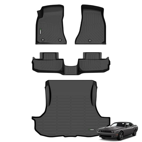 Floor Mats & Cargo Liner for Dodge Challenger RWD 2015