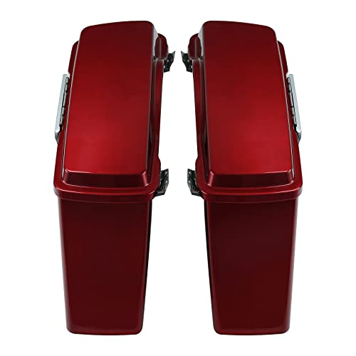 Motorcycle Saddlebags Hard Saddle Bags For Harley Touring 1993 (2 Count)