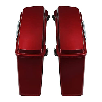 Motorcycle Saddlebags Hard Saddle Bags For Harley Touring 1993 (2 Count)