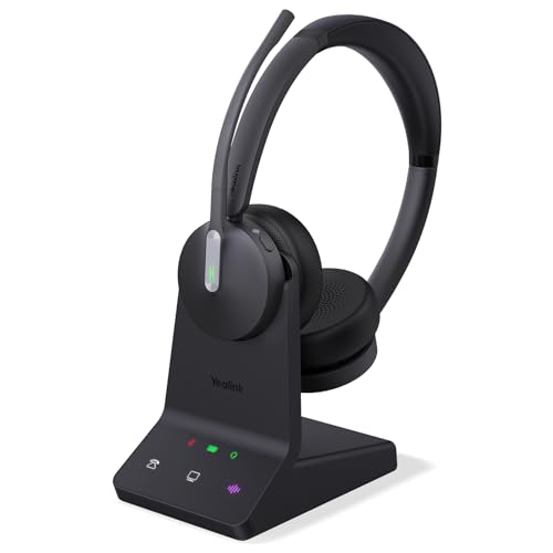 WH64 Dual UC DECT & Bluetooth Wireless Headset for Phone PC Mobile
