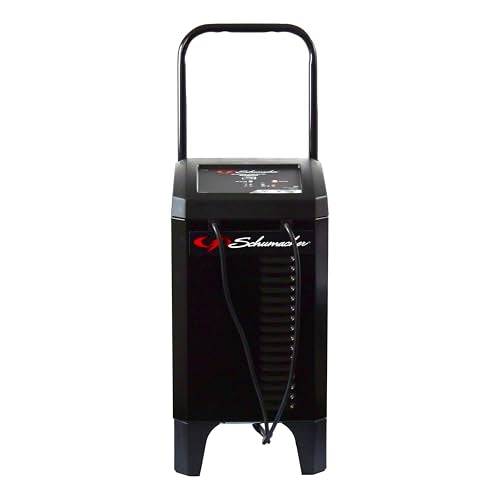 Wheeled Automatic 6A Car Battery Charger and 200A Engine Starter