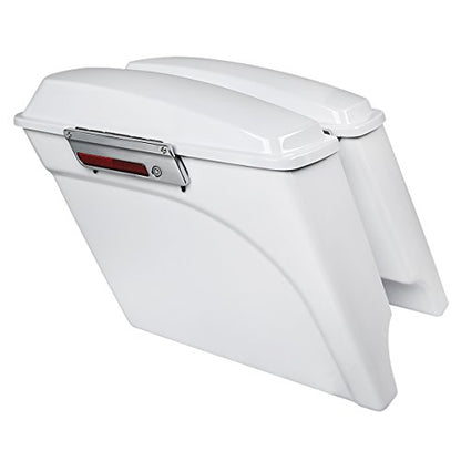 Motorcycle 5" Stretched Saddlebags Fit For Harley Touring 1993