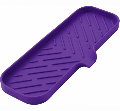 Silicone Soap Dish with Drain Spout