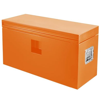 Heavy Duty Orange Steel Truck Bed Tool Box