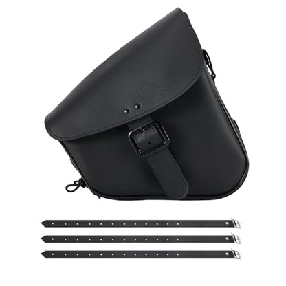Motorcycle Swing Arm Bag Solo Saddle Bags For Sportster Softail PVC Waterproof Motorcycle Luggage Bags for Motorcycle or Bike