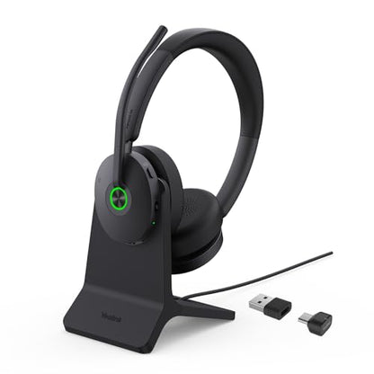BH74 with Stand ANC Wireless Headset with Microphone for PC