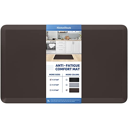 Kitchen Mat Cushioned Anti Fatigue Rug Standing and Comfort Floor Mats