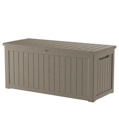 200 Gallon Outdoor Storage Box Patio Deck Box Waterproof