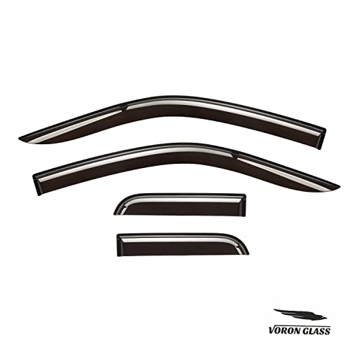 Tape on Extra Durable Rain Guards for Trucks Ford F150 2004