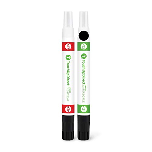 218 Attitude Midnight Black Metallic Compatible with Toyota Exact Match Touch Up Paint Combo