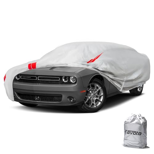 Car Cover Waterproof Custom Fit for Dodge Challenger