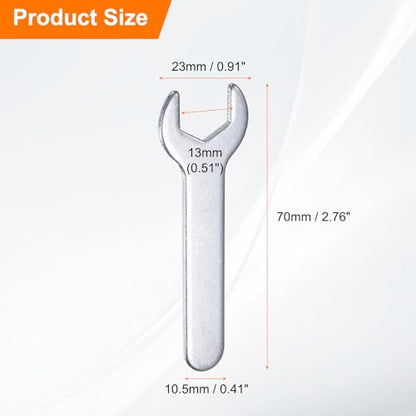 10pcs Small Wrench 13x70x2mm Metric U (10 Count)